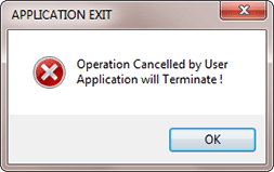 Cancellation Sceen
